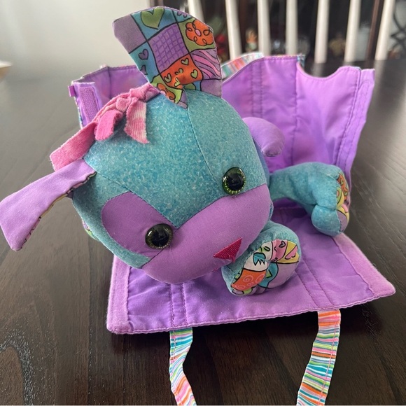 DOODLE BEAR PETS Puppy Dog & Carrier Purse Bag Vintage Circa 2006 - Picture 13 of 14